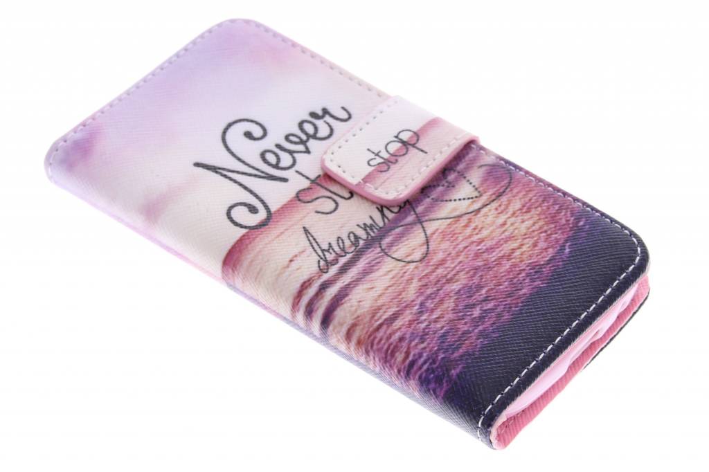 Image of Dreaming design TPU booktype hoes voor de Samsung Galaxy S4 Mini