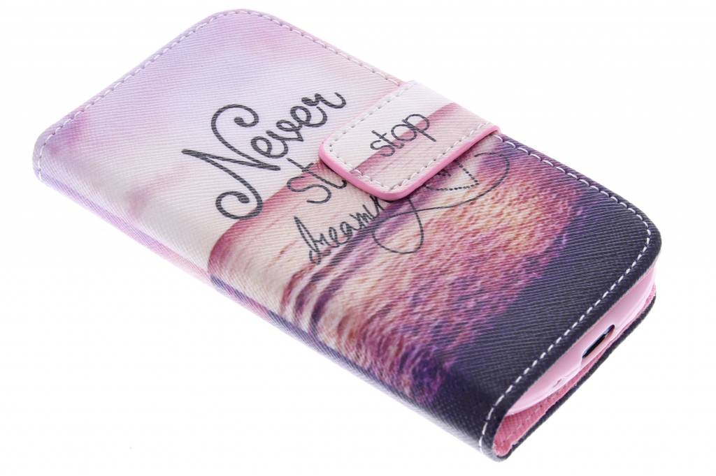 Image of Dreaming design TPU booktype hoes voor de Samsung Galaxy S3 Mini