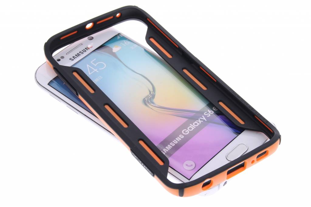Image of Slim Border Series bumper voor de Samsung Galaxy S6 Edge - Oranje