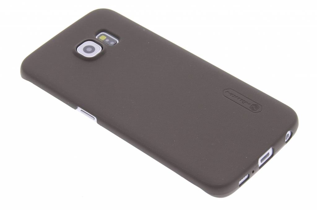 Image of Frosted Shield hardcase hoesje voor de Samsung Galaxy S6 Edge - Bruin