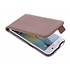 Bruine luxe flipcase voor de Samsung Galaxy S6 Edge Bruine luxe flipcase voor de Samsung Galaxy S6 Edge