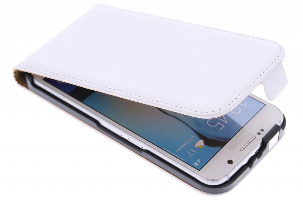 Image of Witte luxe flipcase voor de Samsung Galaxy S6