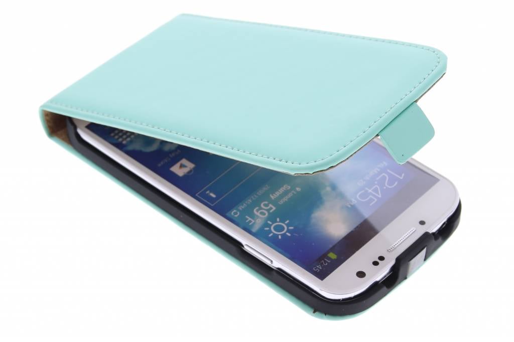 Image of Luxe Flipcase voor de Samsung Galaxy S4 - Mintgroen
