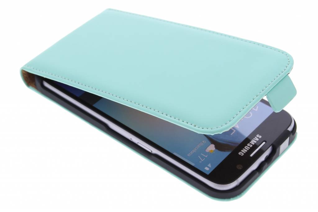 Image of Luxe Flipcase flipcase voor de Samsung Galaxy S6 - Mintgroen