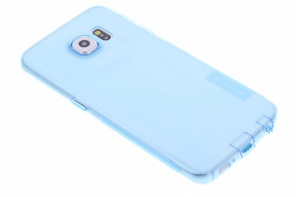 Image of Nature TPU case voor de Samsung Galaxy S6 Edge - blauw