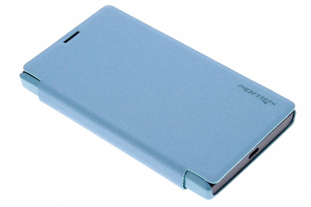 Image of Sparkle slim booktype hoes voor de Microsoft Lumia 435 - turquoise