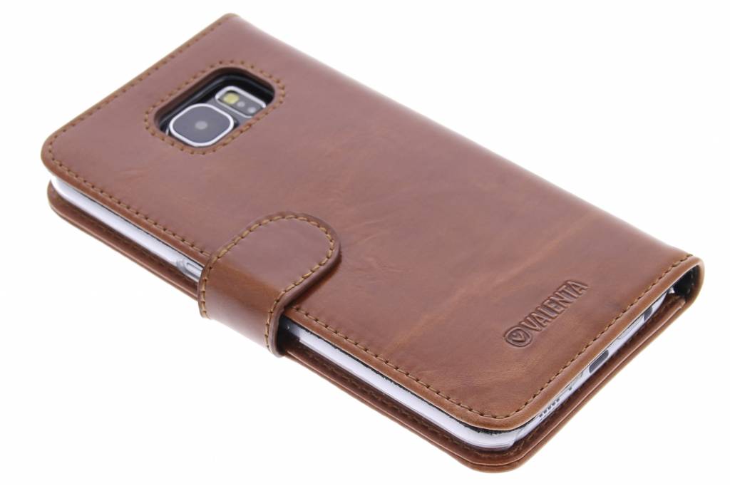 Image of Booklet Classic Luxe voor de Samsung Galaxy S6 - Brown