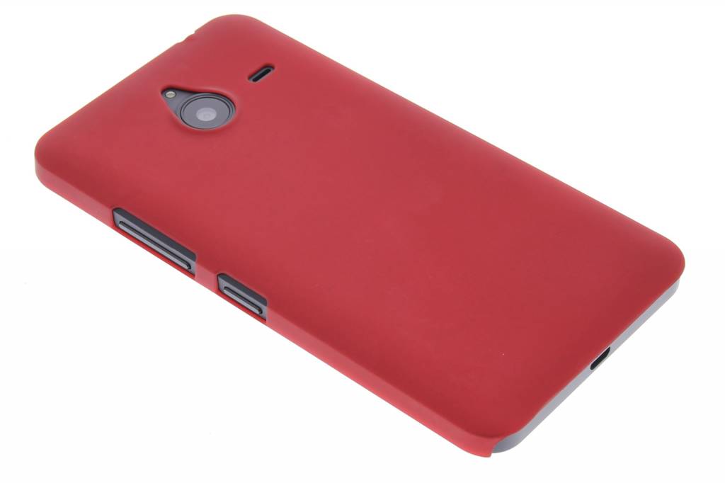 Image of Rood effen hardcase hoesje voor de Microsoft Lumia 640 XL