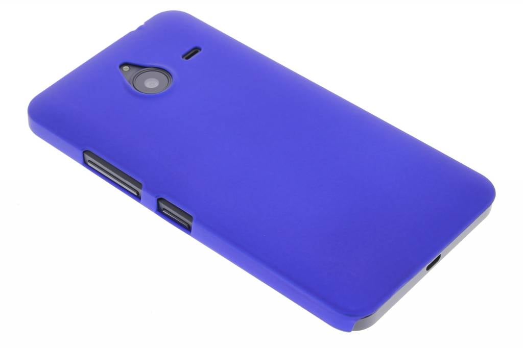 Image of Blauw effen hardcase hoesje voor de Microsoft Lumia 640 XL