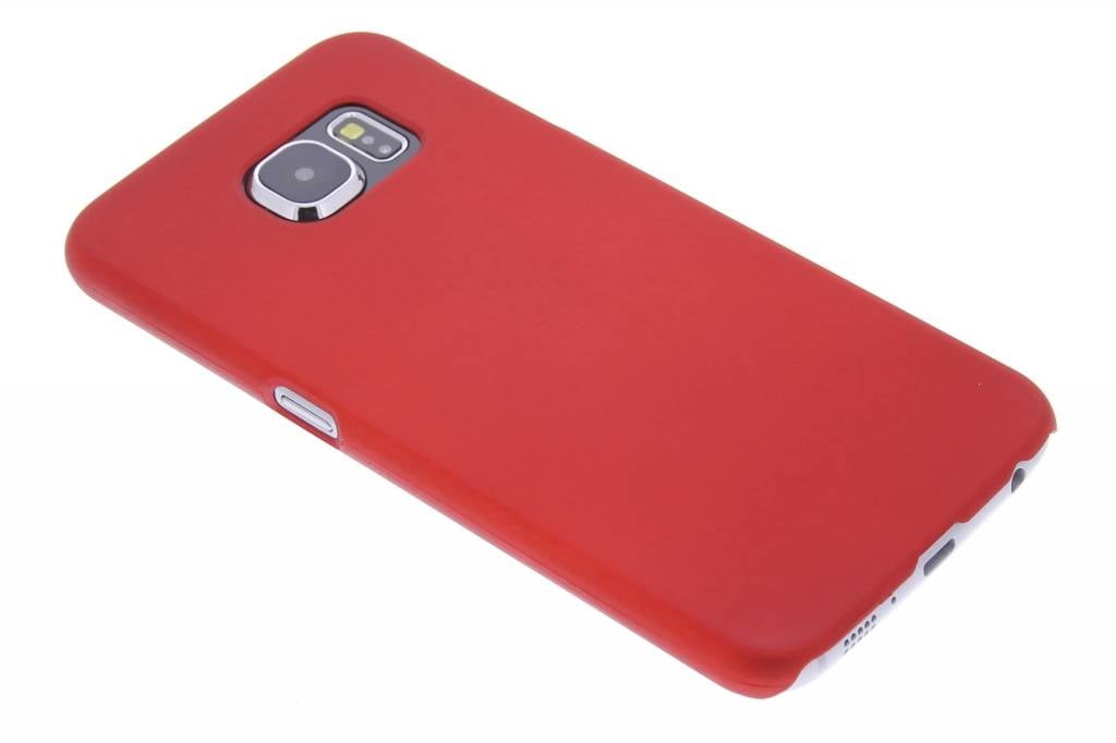 Image of Rood effen hardcase hoesje voor de Samsung Galaxy S6