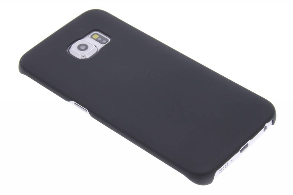 Image of Zwart effen hardcase hoesje voor de Samsung Galaxy S6 Edge