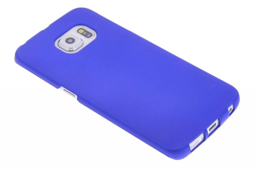 Image of Blauw effen hardcase hoesje voor de Samsung Galaxy S6 Edge