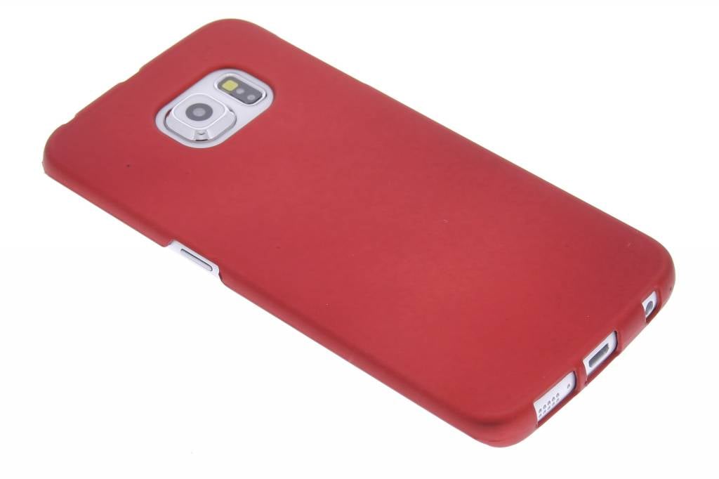 Image of Rood effen hardcase hoesje voor de Samsung Galaxy S6 Edge