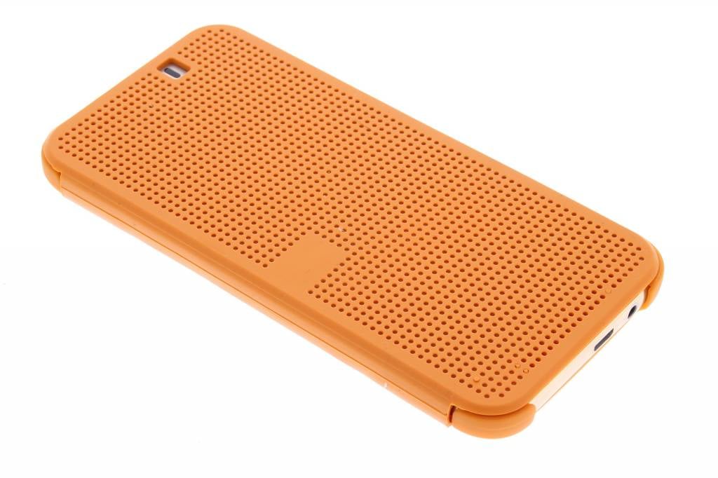 Image of Oranje Dot-Cover hoes voor de HTC One M9