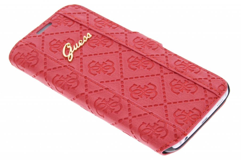 Image of GUESS Book Case Samsung Galaxy S6 Rood