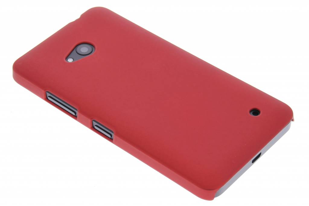 Image of Rood effen hardcase hoesje voor de Microsoft Lumia 640