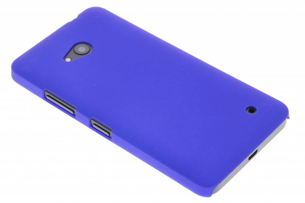 Image of Blauw effen hardcase hoesje voor de Microsoft Lumia 640