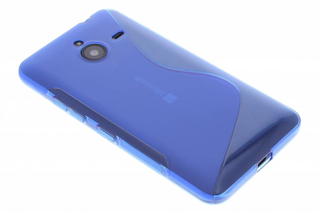 Image of Blauw S-line TPU hoesje voor de Microsoft Lumia 640 XL