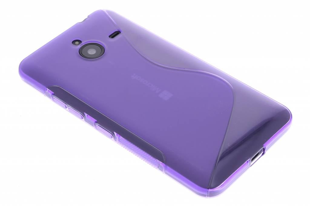 Image of Paars S-line TPU hoesje voor de Microsoft Lumia 640 XL