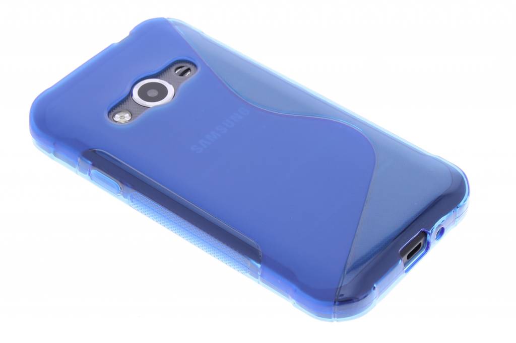 Image of Blauw S-line TPU hoesje voor de Samsung Galaxy Xcover 3
