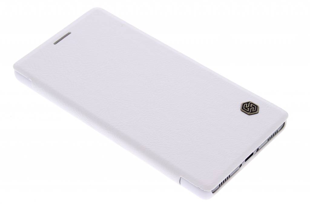 Image of Qin Leather slim booktype hoes voor de Huawei P8 - Wit