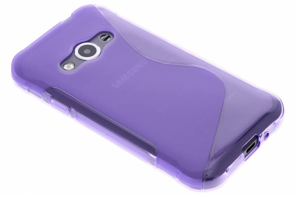 Image of Paars S-line TPU hoesje voor de Samsung Galaxy Xcover 3