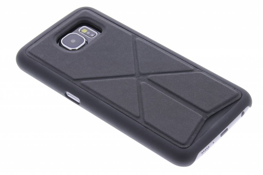 Image of Zwart hardcase hoesje met standaard voor de Samsung Galaxy S6