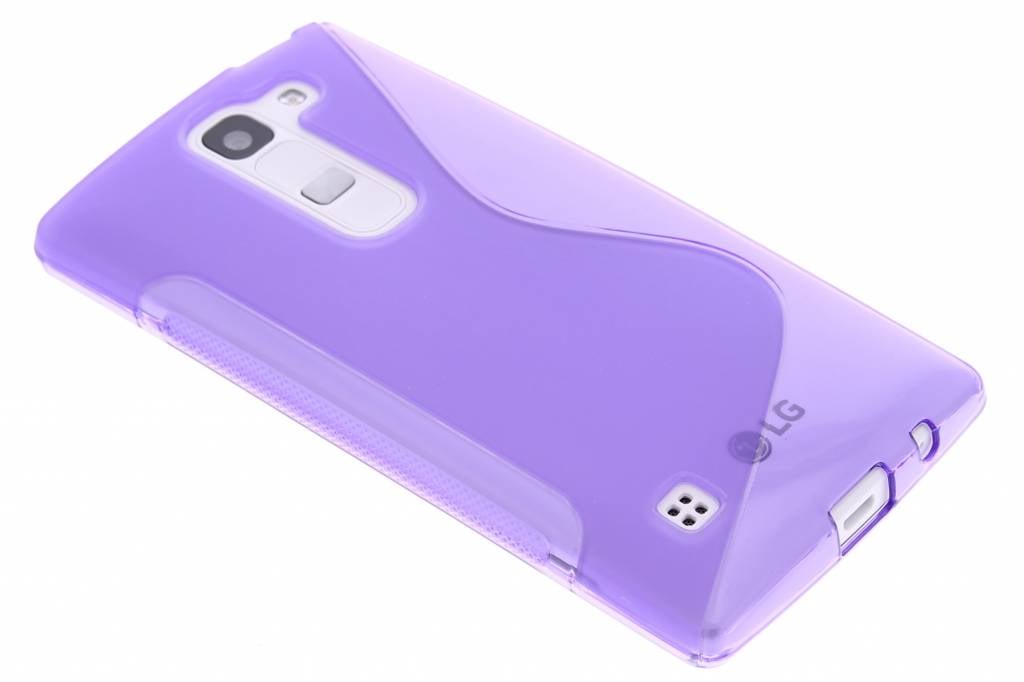 Image of Paars S-line TPU hoesje voor de LG Spirit