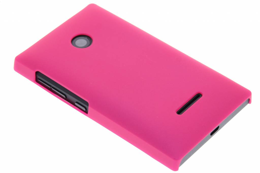 Image of Fuchsia effen hardcase hoesje voor de Microsoft Lumia 435