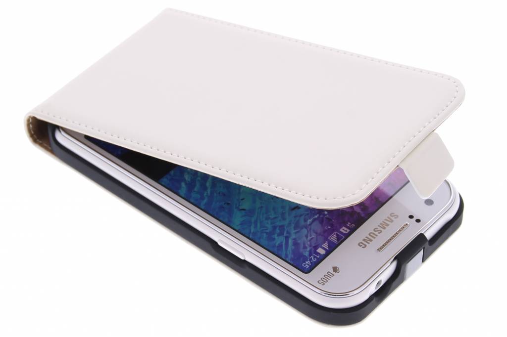 Image of Mobiparts Premium Flip Case Samsung Galaxy J1 White