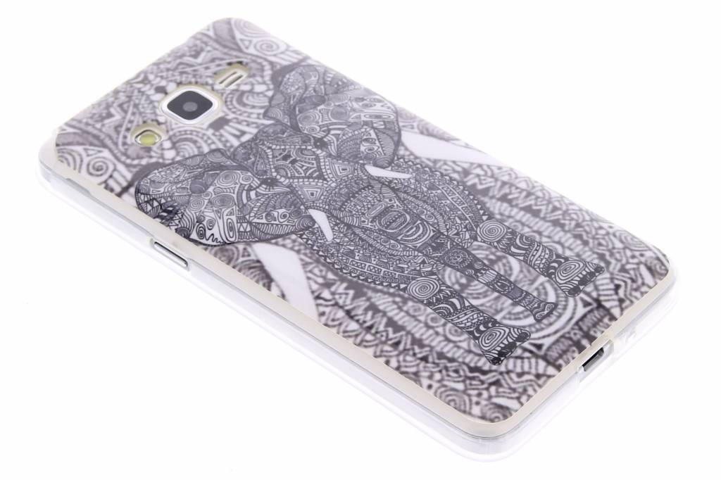 Image of Olifant design TPU siliconen hoesje voor de Samsung Galaxy Grand Prime