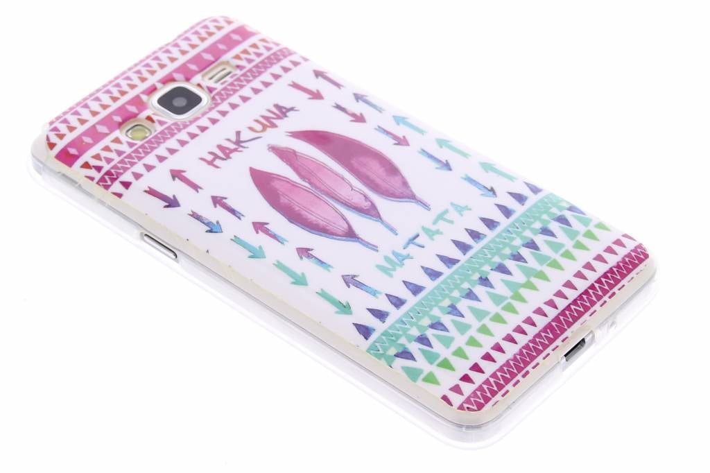 Image of Hakuna Matata design TPU siliconen hoesje voor de Samsung Galaxy Grand Prime