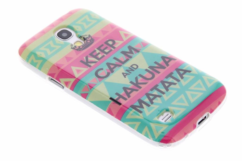 Image of Keep Calm design TPU siliconen hoesje voor de Samsung Galaxy S4 Mini