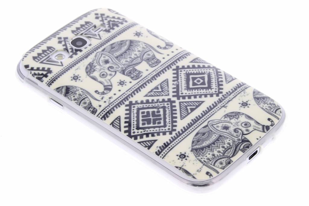 Image of Olifant design TPU siliconen hoesje voor de Samsung Galaxy Grand (Neo)