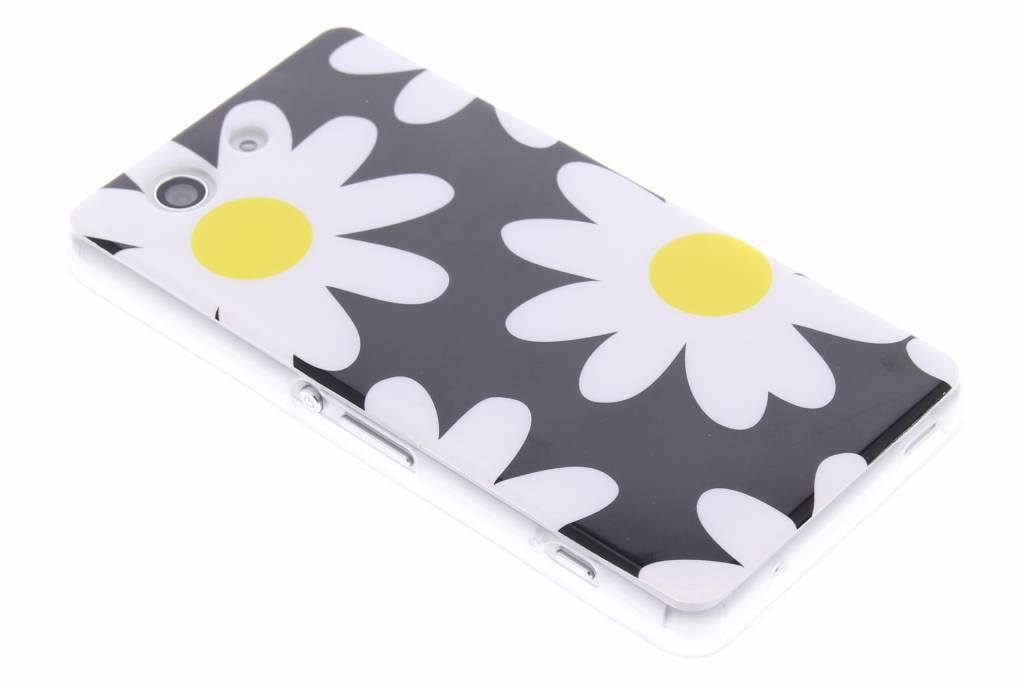 Image of Bloemen design TPU siliconen hoesje voor de Sony Xperia Z3 Compact