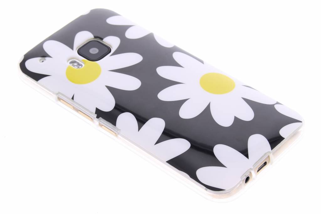 Image of Bloemen design TPU siliconen hoesje voor de HTC One M9