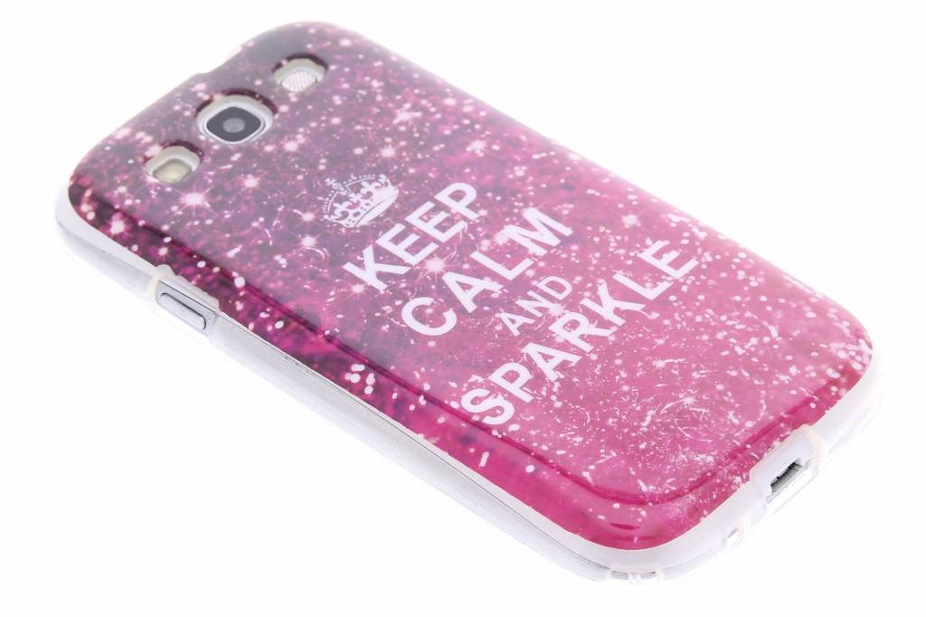 Image of Keep Calm design TPU siliconen hoesje voor de Samsung Galaxy S3 / Neo