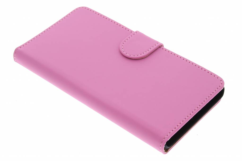 Image of Roze effen booktype hoes voor de Huawei G Play Mini