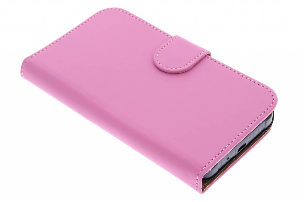 Image of Roze effen booktype hoes voor de Samsung Galaxy Xcover 3