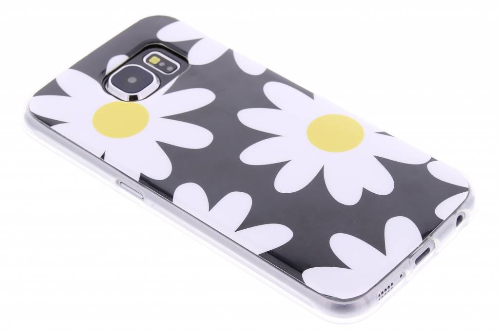 Image of Bloemen design TPU siliconen hoesje voor de Samsung Galaxy S6