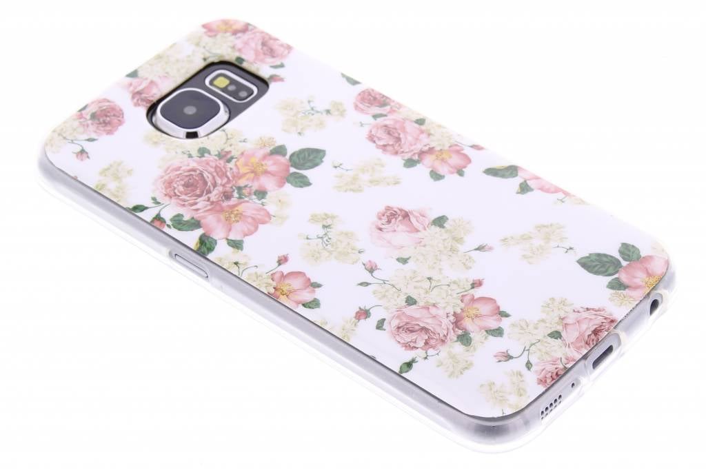 Image of Roosjes design TPU siliconen hoesje voor de Samsung Galaxy S6