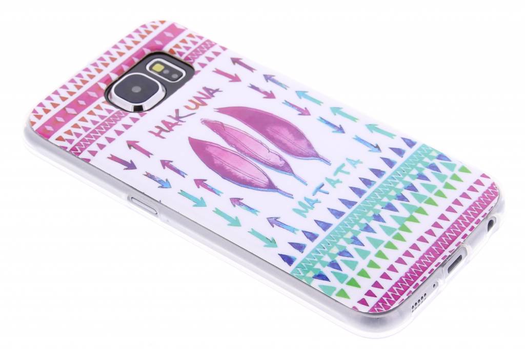 Image of Hakuna matata design TPU siliconen hoesje voor de Samsung Galaxy S6