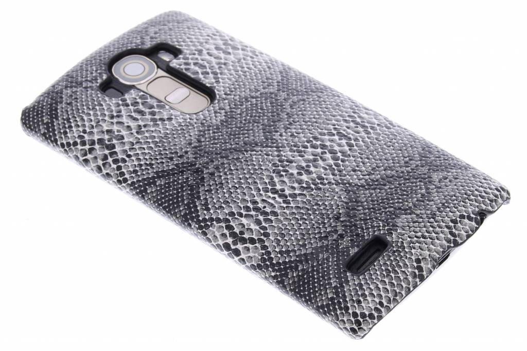 Image of Zwart slangen design hardcase hoesje voor de LG G4