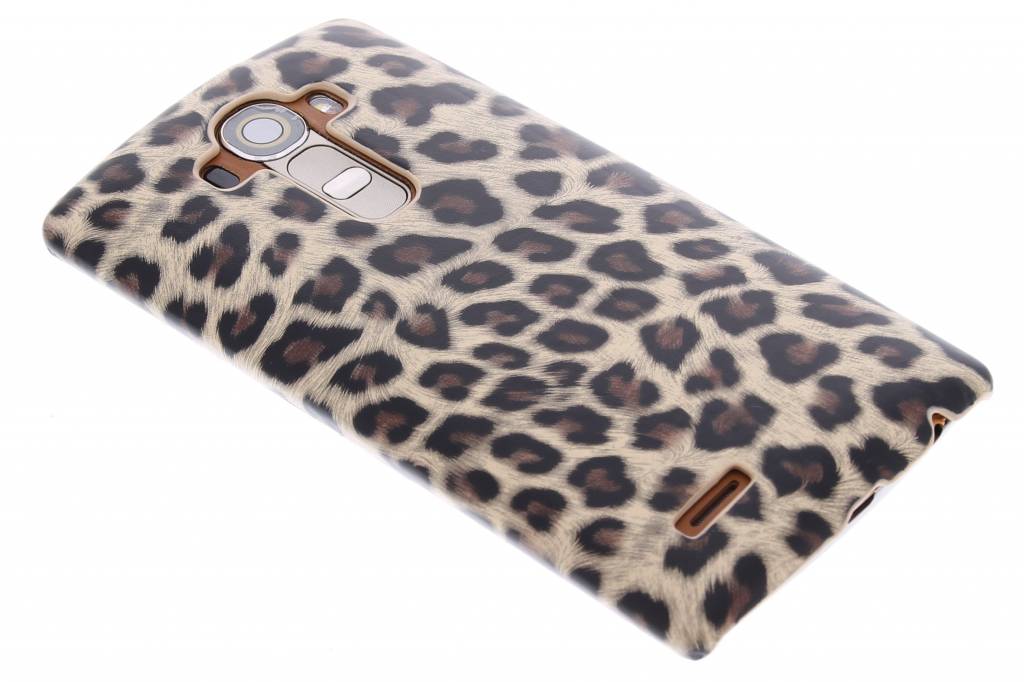 Image of Bruin luipaard design hardcase hoesje voor de LG G4