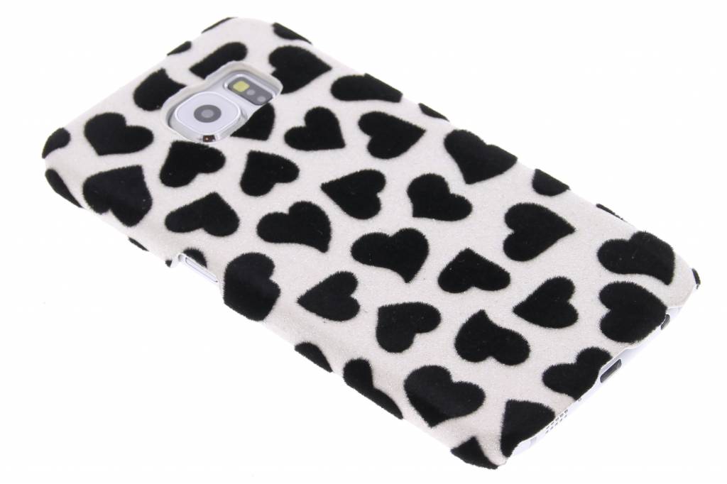 Image of Hartjes flock hardcase hoesje voor de Samsung Galaxy S6