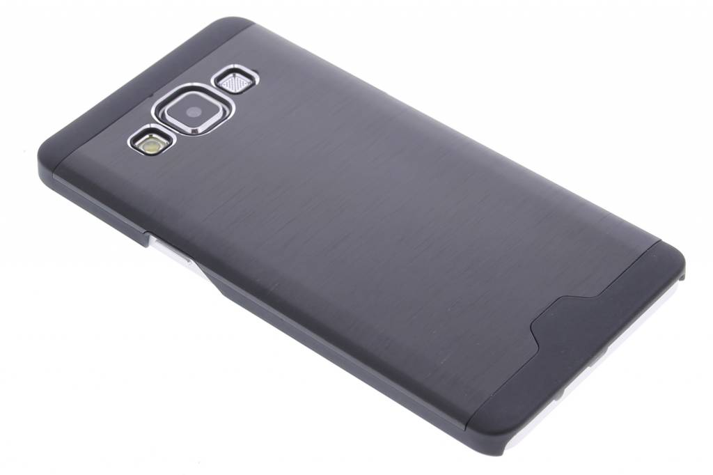 Image of Zwart brushed aluminium hardcase hoesje voor de Samsung Galaxy A5