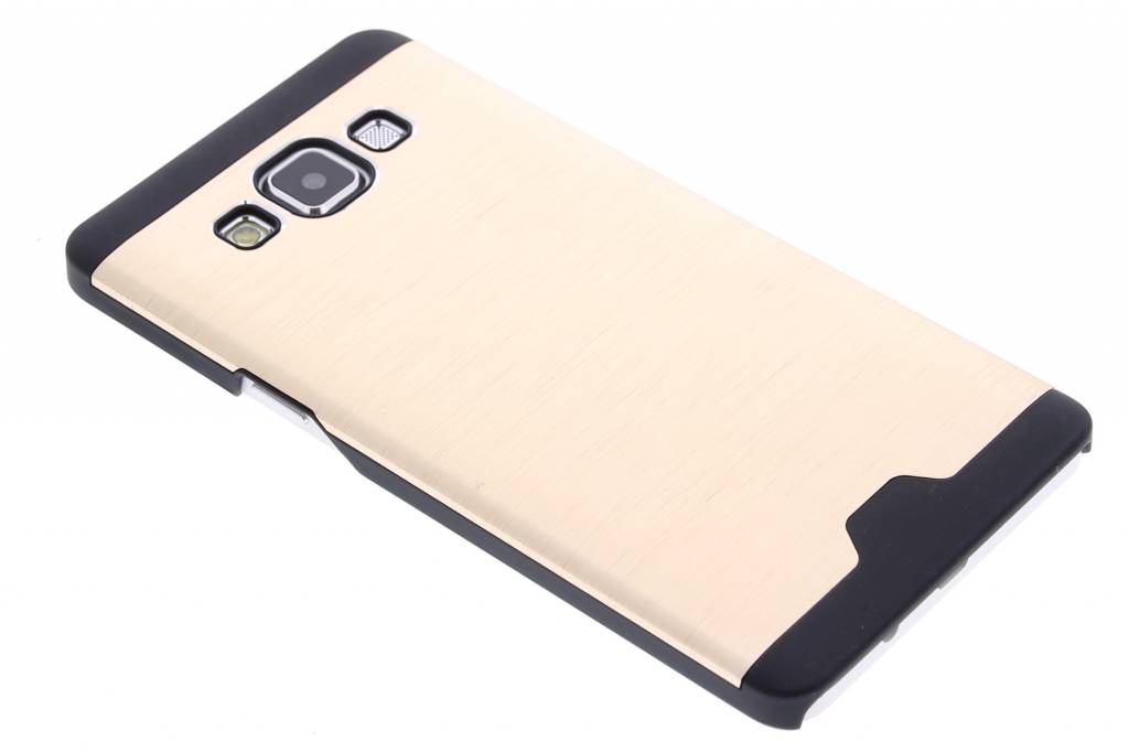 Image of Goud brushed aluminium hardcase hoesje voor de Samsung Galaxy A5