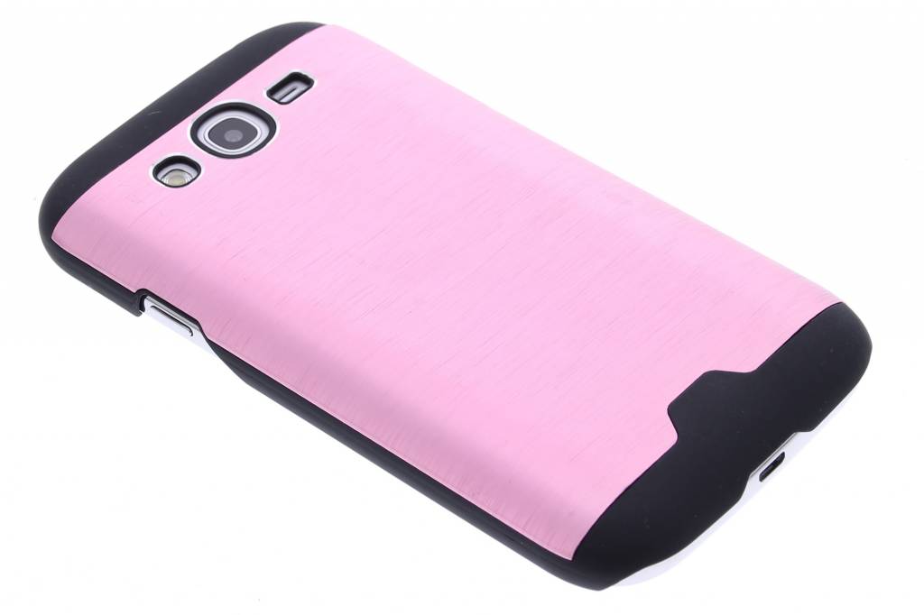 Image of Roze brushed aluminium hardcase hoesje voor de Samsung Galaxy Grand (Neo)