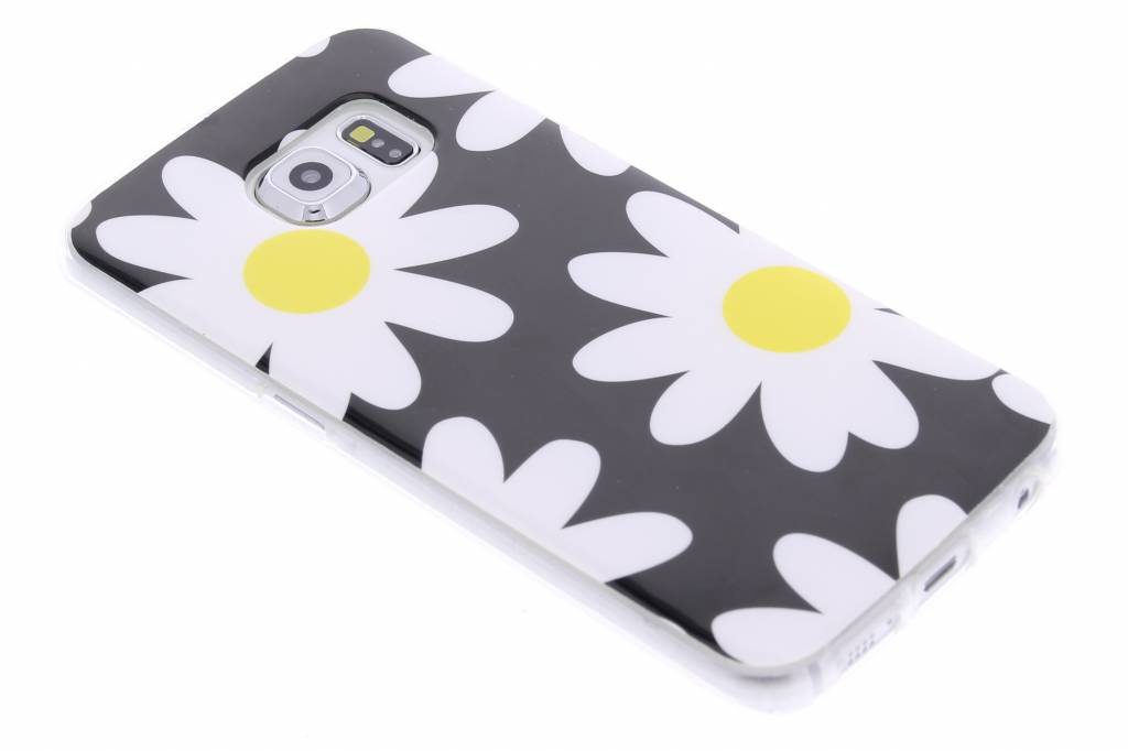 Image of Bloemen design TPU siliconen hoesje voor de Samsung Galaxy S6 Edge