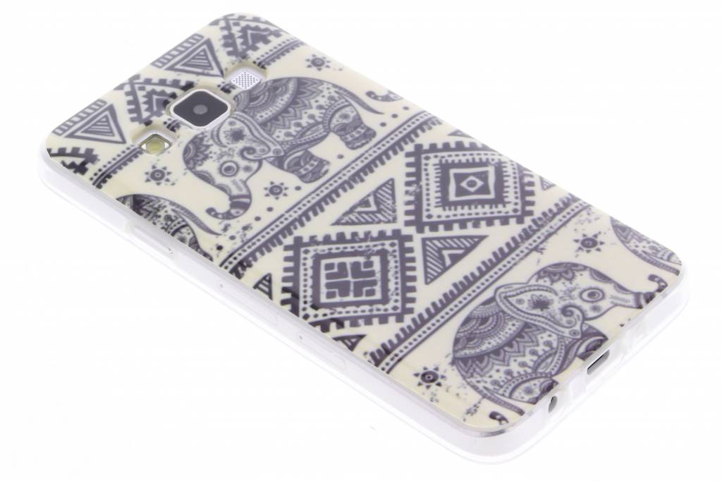 Image of Olifant design TPU siliconen hoesje voor de Samsung Galaxy A3